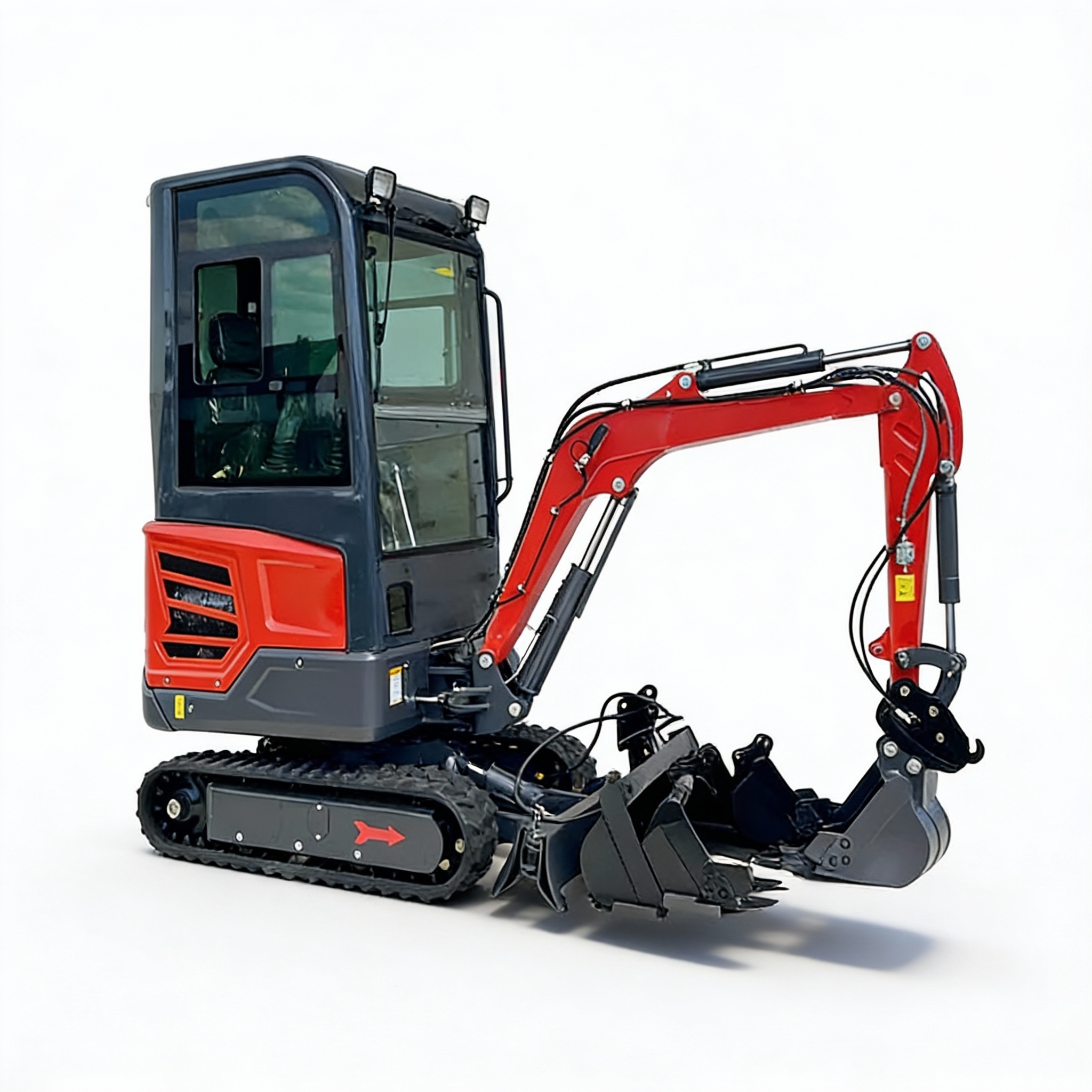 Mini Excavadora Personalizable 1-2 Toneladas Entrega