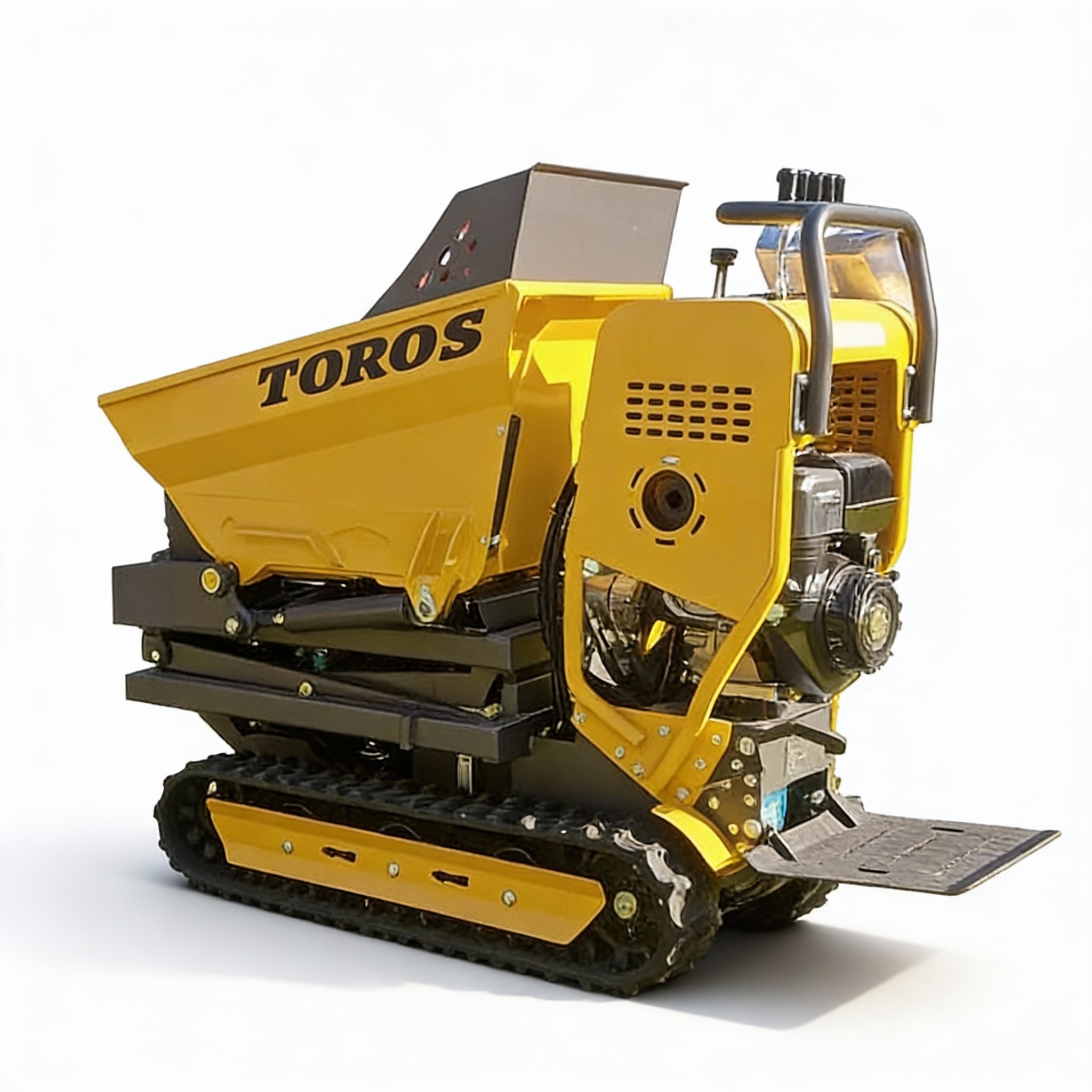 Mini Dumper Hidráulico Diesel con Inclinación