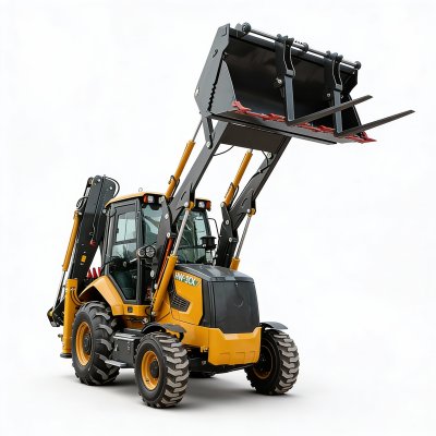 Excavador Cargador 4x4 Multifuncional Diesel