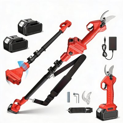 TaskStar Tijeras de Poda Eléctricas 2-en-1